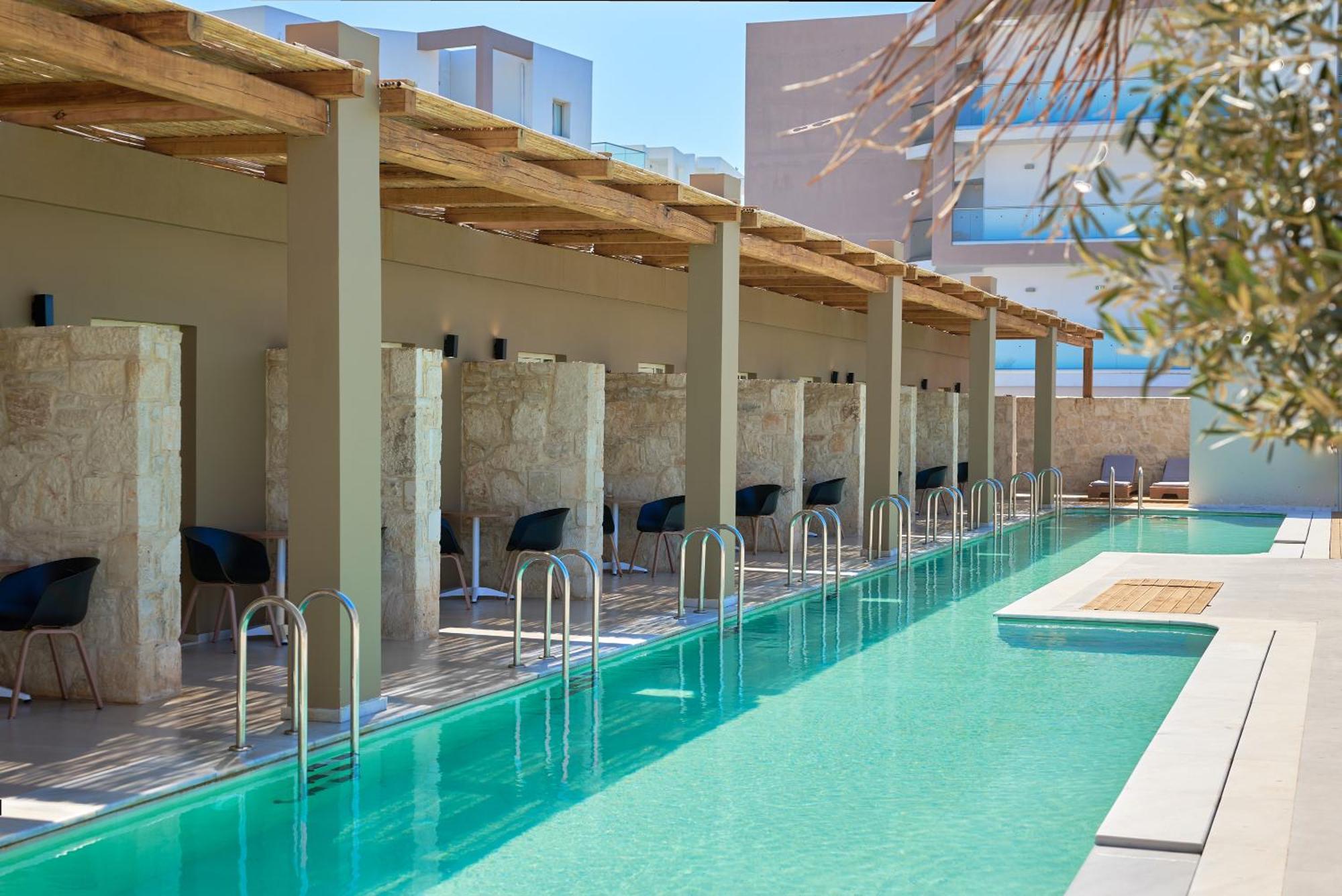Malia Bay Beach Hotel & Bungalows Exterior photo